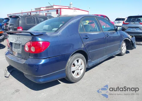 2005 Toyota Corolla S z USA, uszkodzony, nr VIN 1NXBR32E85Z562040